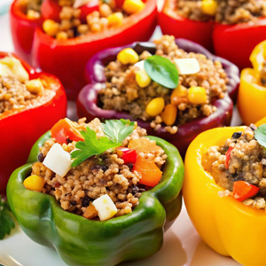 Old Fashioned Stuffed Bell Peppers Recipe With Ground Beef