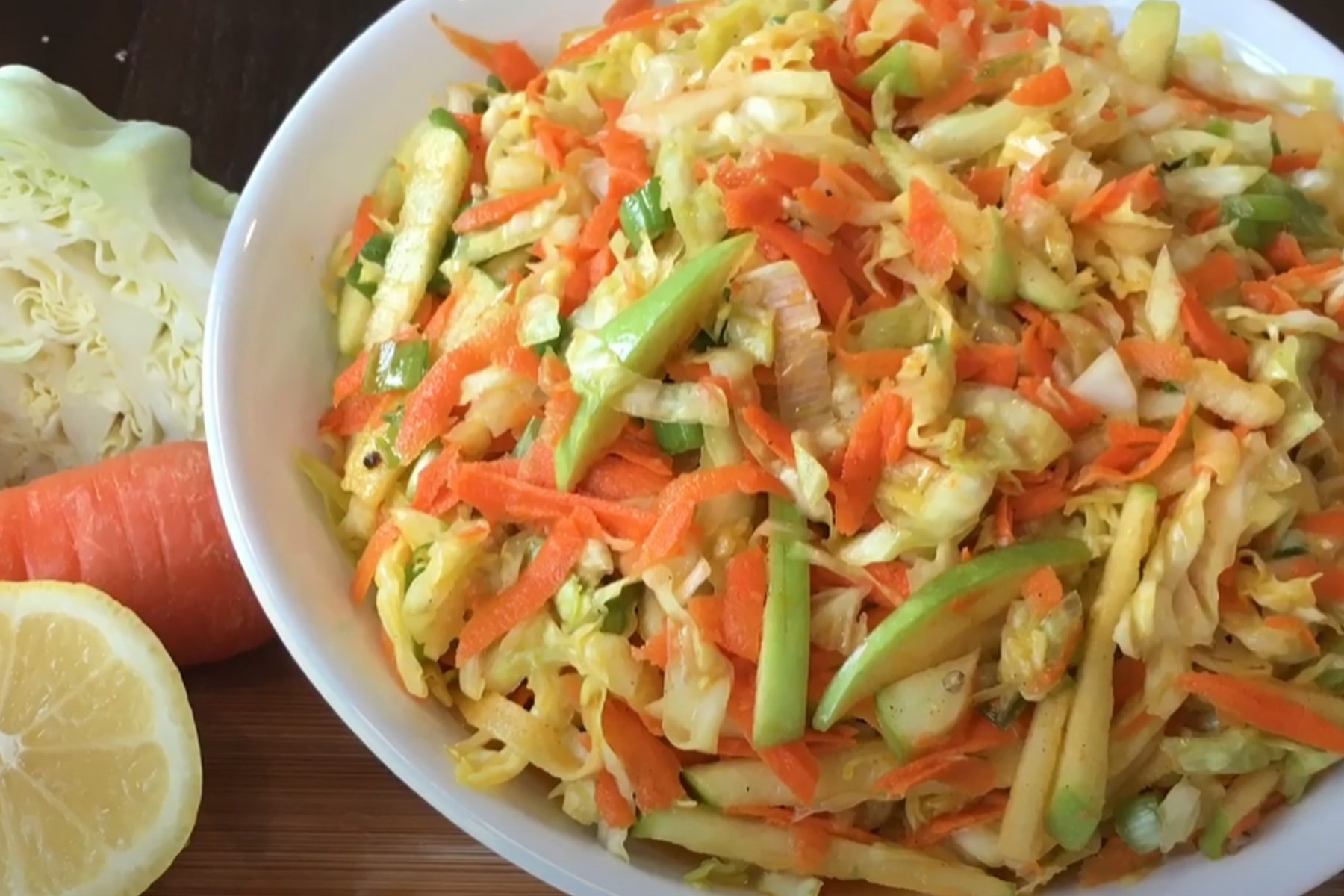 Cabbage And Apple Slaw For Weight Loss